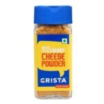 CRISTA Creamy Cheese Powder 50 gms| Popcorn seasoning powder | Cheese Powder for Popcorn, Pasta, Fries & Pizza