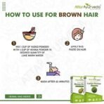 Attar Ayurveda Natural Dye for Black Hair (Henna Leaves powder, Indigo leaves powder combo pack) (200 grams + 200 grams = 400 grams total) - Fast UK Delivery - Image 5