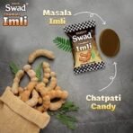 Swad Imli Candy Jar 200 Toffee (Khata Mitha Tamarind Masala) & Swad Original 50 Toffee Pack, 2 units - Fast UK Delivery - Image 5