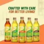 Saffola Cold Pressed Mustard Oil | 100% Cold Pressed Mustard Seed Oil | Helps Manage Cholesterol, Goodness of Omega 3 with Authentic Seed Flavour | 1L Pet Bottle - Fast UK Delivery - Image 7