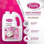 Fem Safe Handz Hand Wash - Enriched with the Goodness of Saffron & Blossom with Coconut Milk - 5 L & Fem Safe Handz Handwash, Refill Pack - 5 L - Fast UK Delivery - Image 5