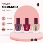 Kwality Mermaid Nail Paint For Women, Nail Paint Single, Quick Drying Nail Polish, Highly Pigmented & Long Lasting Enamel, Chip Resistance- 12 ml TAUPE - Fast UK Delivery - Image 4