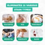 Born Good Plant-based & Bio-enzymes Fabric Stain Remover For Clothes, Sofa Removes Tough Stains & Period Stains Biodegradable, Non-Toxic, Eco-Friendly and Pet & Baby Safe | 500ml Spray - Fast UK Delivery - Image 4