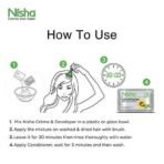 Nisha Flame Red Permanent Cream Hair Color 20gm Colourant + 30ml Developer (Pack of 2) - Fast UK Delivery - Image 5