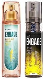 Engage M4 Fresh Perfume Spray For Men, 120Ml W3 Perfume Spray For Women, 120Ml - Fast UK Delivery - Image 2