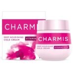Charmis Deep Nourishing Cold Cream, Face Cream With Vitamin C, A and E, 200ml, for Glowing and Moisturized Skin, for All Skin Types - Fast UK Delivery
