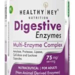 HealthyHey Nutrition Digestive Enzyme - Multi-Enzyme Complex -Support Digestive Health - 90 Vegetable Capsules - Fast UK Delivery