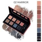 SUGAR Cosmetics Blend The Rules Eyeshadow Palette | Long Lasting, Smudge Proof & Shimmery Finish | 10.4 Gm - 02 Warrior (8 Smokey Shades) - Fast UK Delivery - Image 3