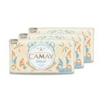 Camay Natural International Beauty Soap With Cedarwood&Bergamot(Buy 2 Get 1 Free) Combo Pack Offer,Indulging French Fragrance,Moisturizing Bathing Body Bar Soap Combo(3 Count,125G Each) - Fast UK Delivery