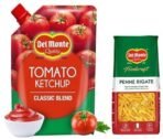 Del Monte Tomato Ketchup - Classic Blend, 950g & Del Monte Food Craft Penne Pasta, 500g - Fast UK Delivery - Image 2