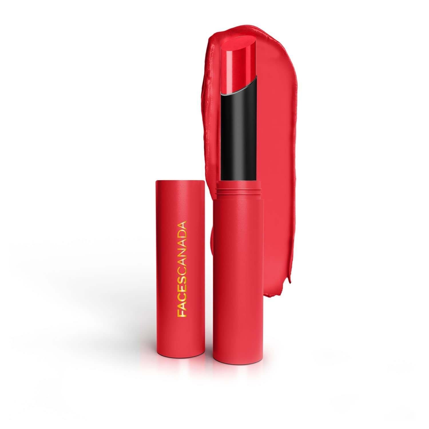 uk51U0cCw-m9L-1.jpg FACESCANADA Long Stay 3-In-1 Matte Lipstick - Showstopper Red 09, 2 Gm - Fast UK Delivery - Image 1