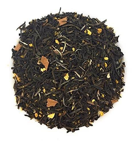 uk51U2IPsT2L-1.jpg Siyacha Tea Orange Spice Green Tea|100 Grams|With Pure Cinnamon,Ginger Blend|Immunity Boosting,Lowering Cholesterol and Blood Pressure|Fresh Blend|Loose Leaf Beverage|Makes 50 Cups (approx) - Fast UK Delivery - Image 1