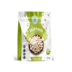 H&H HEALTH & HYGIENE Makhana, Fresh Fox Nuts Healthy Munching - Plain Phool Makhana Snacks Pure Phool Makhana - Fresh Fox Nuts Snack Fresh Fox Nuts (Phool Makhana) (500gm) - Fast UK Delivery