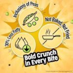Bingo! Popped Chips - Airy, Crunchy, Zero-Gravity Snacks with 30% Less Fat (Salt n Pepper Flavour) - Not Fried, Not Baked, Just Popped! - 25g - Fast UK Delivery - Image 5