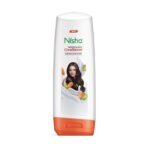Nisha Hair Conditioner Smooth Naturally Strong Beautiful (Almond and Olive Actives, 180ml (Pack of 2)) - Fast UK Delivery