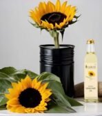Praakritik Organic Extra Virgin Sunflower Oil | Pure & Natural Enriching & Nourishing Oil Bottle | No Added Preservatives and Colors | Pack of 2 | 500ml Each - Fast UK Delivery - Image 4