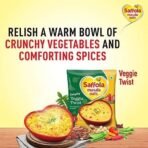 Saffola Masala Oats, Tasty Evening Snack, Veggie Twist, 500G & Saffola Mealmaker Soya Chunks With Supersoft Technology, Tender & Juicy, 1 Kg (Pouch) - Fast UK Delivery - Image 4