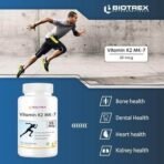 Vitamin K2 as Mk-7 55mcg | Supports Bone Health | Promotes Heart Health | 120 Veg Capsules - Fast UK Delivery - Image 5