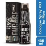Engage XX1 Cologne Spray for Men, Citrus and Spicy, Skin Friendly, 405ml ( 135ml, Combo Pack of 3 ) - Fast UK Delivery - Image 3