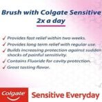 Colgate Sensitive Everyday Protection Anticavity Toothpaste - 80g (Buy 1 get 1 free) - Fast UK Delivery - Image 3