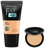 Maybelline New York Liquid Full Coverage Foundation For All Skin Types oil, Matte & Poreless Natural Buff & Warm Nude, 8G, Pack Of 1 - Fast UK Delivery