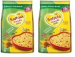 Saffola Masala Oats |Curry & Pepper | Tasty, Anytime Snack | Ready In 3 Mins | Millets Goodness- With Ragi & Jowar | No Maida, No Added Preservatives | Oats Helps Manage Weight |500G .. (Pack of 2) - Fast UK Delivery
