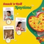 Saffola Masala Oats |Veggie Twist | Tasty, Anytime Snack | Ready in 3 mins | Millets Goodness- with Bajra & Jowar | No maida, No added preservatives | Oats helps manage weight |500g (Pack of 2) - Fast UK Delivery - Image 7