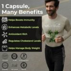HEALTH VEDA ORGANICS PRIVATE LIMITED Plant Based Spirulina, 2000 mg | 120 Veg Capsules I Supports Weight Management & Boosts Immunity | For both Men & Women - Fast UK Delivery - Image 6