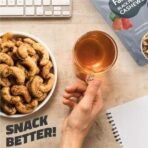 Farmley Roasted Black Pepper Flavour Cashews 160g I I Rich in Protein, Magnesium, and Phosphorus, No Artificial Colours - Fast UK Delivery - Image 6