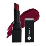 SUGAR Cosmetics Nothing Else Matter Longwear Lipstick for Women | Lasts Up To 8+ Hours| Enriched with Vitamin E | 100% Vegan | 3.2gm - 14 Red Herring - Fast UK Delivery