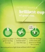 Lipton Tulsi Natura Green Tea Bags, 25 Tea Bags(Pack of 2),65 Grams - Fast UK Delivery - Image 5