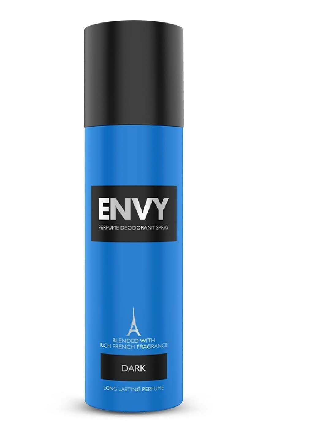 uk51WiIaMekpL-1-1.jpg ENVY Dark Deodorant - 140ML | Long Lasting Deo Spray For Men - Fast UK Delivery - Image 1