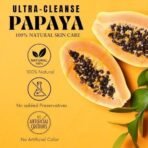 Deewal Premium Papaya Face Clay Mask | Ultra Cleansing & Tan Removal Face Pack | Reduces Blackheads & Deep Pore Purifying | Instant Brightening & Hydration | For Men & Women | All Skin Types - Fast UK Delivery - Image 6