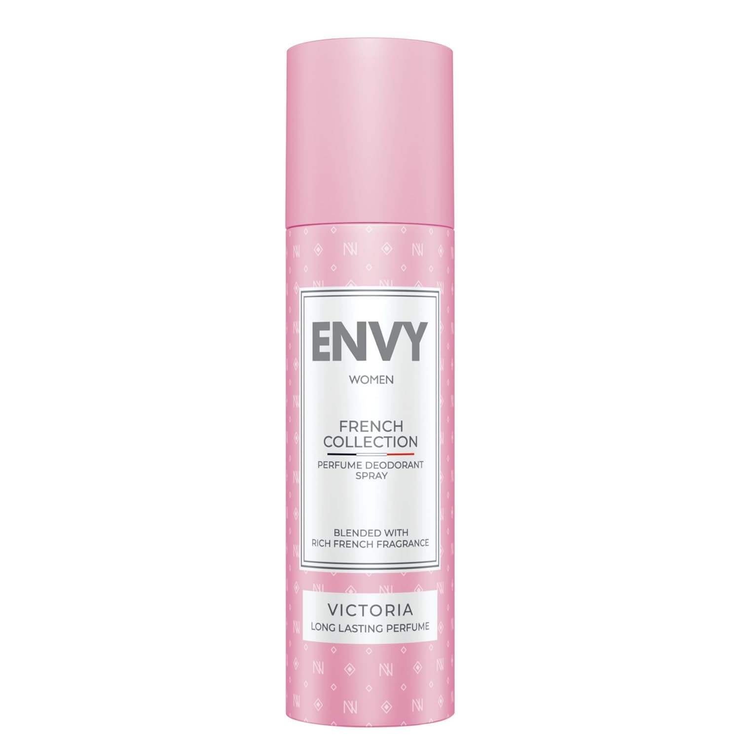 uk51WywPsExvL-1-1.jpg ENVY Victoria French Collection Perfume Deodorant Spray - 120ML | Best Luxury Fragrance Deo For Women - Fast UK Delivery - Image 1