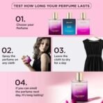 Bella Vita Luxury Date Woman Eau De Parfum Liquid Perfume With Pink Pepper, Jasmine & Vanilla, Premium Long Lasting Floral & Fruity Fragrance For Women, 100ml (Pack Of 2) - Fast UK Delivery - Image 7
