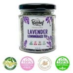 Bechef Flower Tea - Lavender Lemon Grass Tea - 25 gm || Allergen Free || Blend of Lavender Flower with Lemon Grass || Detox, Weight Loss, Depression, Digestion - Fast UK Delivery - Image 5