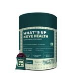 What's Up Wellness Eye Health Gummies To Maintain Eye Health | Zeaxanthin 4mg Helps Shield Blue Light | Formulated with Vitamin A, Vitamin E, Lutein, and Ginkgo Biloba | 30 Days Pack (30 Gummies) - Fast UK Delivery
