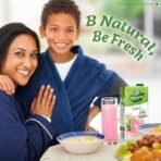 B Natural Guava Juice, Goodness of Fiber, Vit C & E, Made with 100% Fruit Pulp and 0% Concentrate, 1 litre - Fast UK Delivery - Image 3