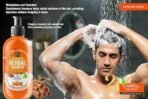 Parle Ropvatika 500ml Herbal Shampoo, Anti-Dandruff, Hair Fall Control and Scalp Treatment with Natural Ingredients, Tea Tree Oil, Aloevara and Argan Oil, for Men Woman (Sandalwood 500ml) - Fast UK Delivery - Image 5