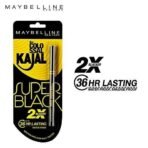 Maybelline New York Colossal Kajal, Super Black, 0.35g And Maybelline New York Hypercurl Mascara Waterproof, Black, 9.2ml - Fast UK Delivery - Image 5