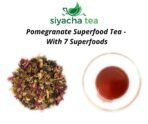 Siyacha Tea Super Food - Pomegranate Tea 100g|Natural Antioxidant Rich Loose Leaf Chai Patti|Herbal Caffeine Free Blend Tisane|Boost Energy Helps in Healthy Weight loss|Indian Spice Masala Blend| - Fast UK Delivery - Image 5