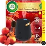 Air Wick Apple & Cinnamon Scented Starter Kit Free Refill, Pack of 1 - Fast UK Delivery - Image 2
