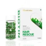 Hair Rescue |Biotin & Keratin | Hair Aminos, Vitamins, DHT Blocker for Hairfall Control & Growth |Shine, Anti Hair Fall & Breakage supplement (30 capsules) - Fast UK Delivery