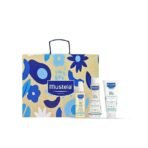 Mustela Mom's Treasure Box - Gentle Shampoo 200ml, Cleansing Gel 200ml & Baby Oil 100ml - Complete Baby Care Set - Fast UK Delivery