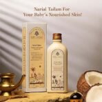 Baby Forest Narial Tailam Organic Cold Pressed Coconut Oil| 100% Natural | Coconut Oil for Baby Skin & Hair Care| Derma Safe | Cruelty-Free | 200 ml | Pack of 1 - Fast UK Delivery - Image 4