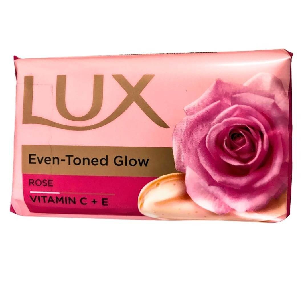 uk51ZO6l3pDEL-1-1.jpg Lux Even-toned Glow Bathing Soap infused with Vitamin C & E | For Superior Glow | 150g x 3 - Fast UK Delivery - Image 1