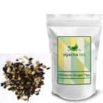 Siyacha Tea Hibiscus Ginger Tea| 1Kg Pouch|Herbal Chai Patti| Premium Loose Leaf Spice Blend| Caffeine Free Tisane|Immunity Booster Chai|For Glowing Skin, Stress Relief| Calming Tea| - Fast UK Delivery