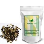 Siyacha Tea Hibiscus Ginger Tea| 500g Pouch|Herbal Chai Patti| Premium Loose Leaf Spice Blend| Caffeine Free Tisane|Immunity Booster Chai|For Glowing Skin, Stress Relief| Calming Tea| - Fast UK Delivery