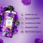 Lux Body Wash Fragrant Skin Black Orchid Scent & Juniper Oil Supersaver Xl Pump Bottle With Long Lasting Fragrance, Glycerine, Paraben Free, Extra Foam, 750 Ml - Fast UK Delivery - Image 5
