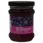 Chabaa Blueberry Fruit Jam, 8.47 oz / 240 g - Fast UK Delivery